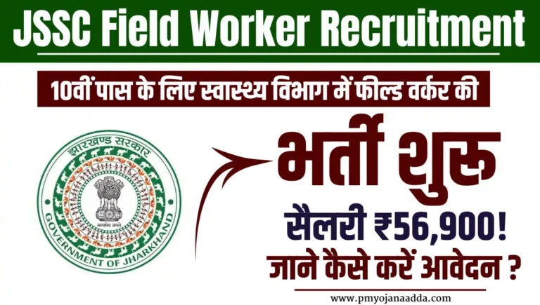 JSSC Field Worker Recruitment 2024